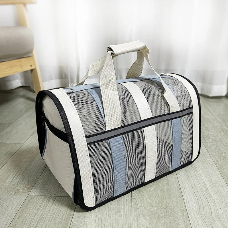Bolsa de Transporte Respirável para Cães e Gatos